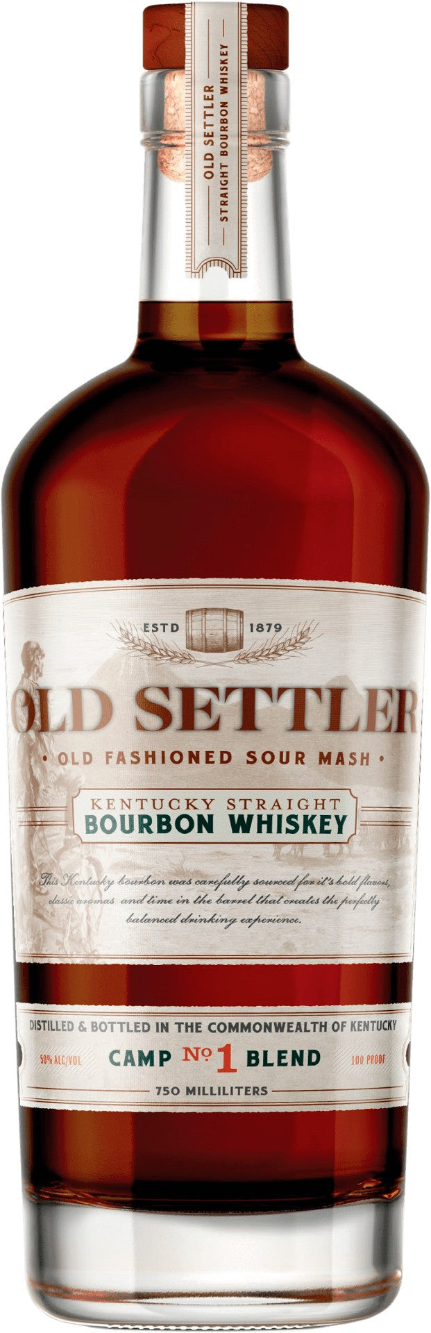 Old Settler - Old Fashioned Sour Mash Camp No. 1 Blend Kentucky Straight Bourbon Whiskey