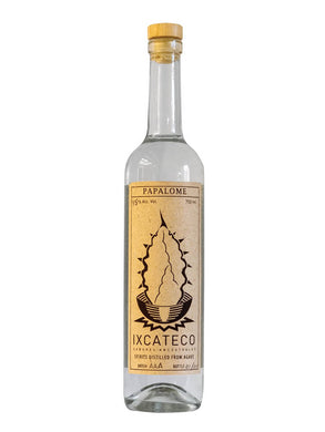 Discover Ixcateco Papalome Ancestrales Mezcal, crafted from wild Papalome agave using traditional methods. Rich, smoky flavor in every handcrafted bottle.