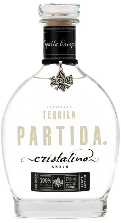 Tequila Partida Cristalino Añejo