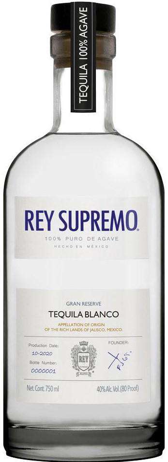 Rey Supremo Gran Reserve Tequila Blanco