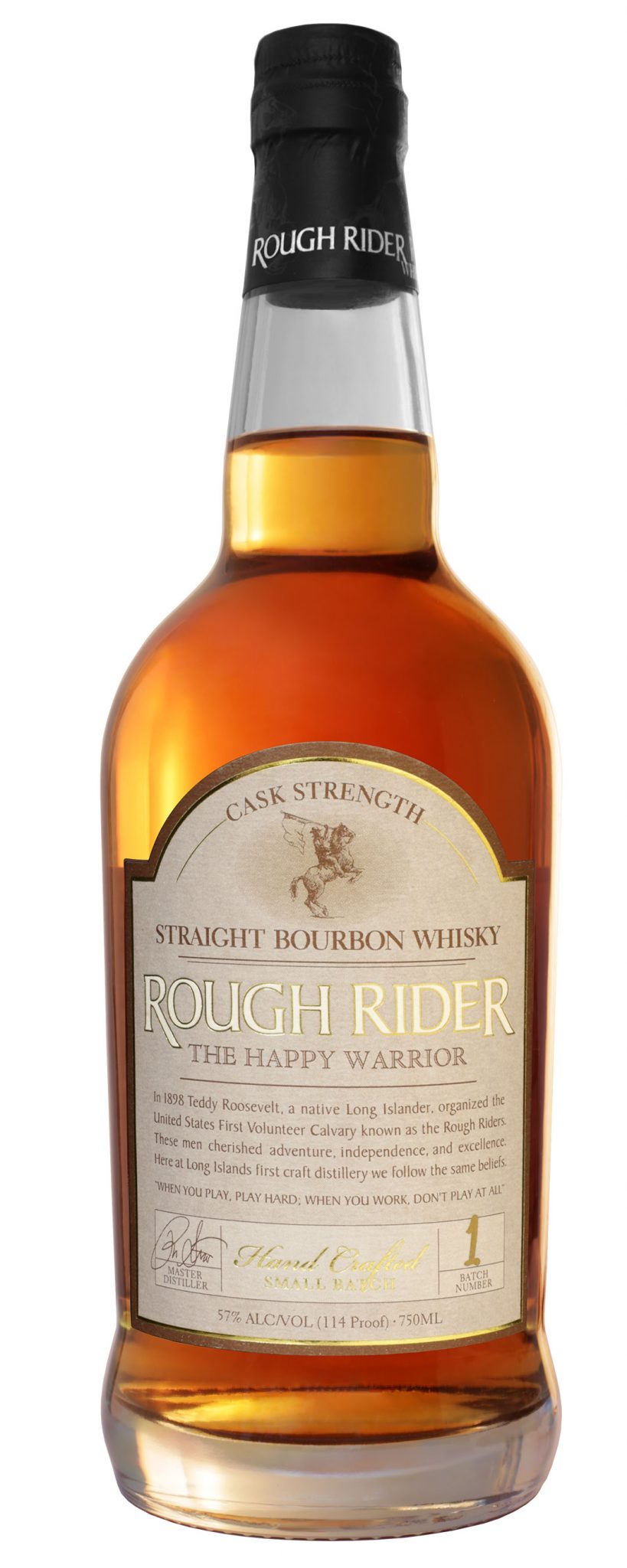 Rough Rider Happy Warrior Straight Bourbon Cask Strength
