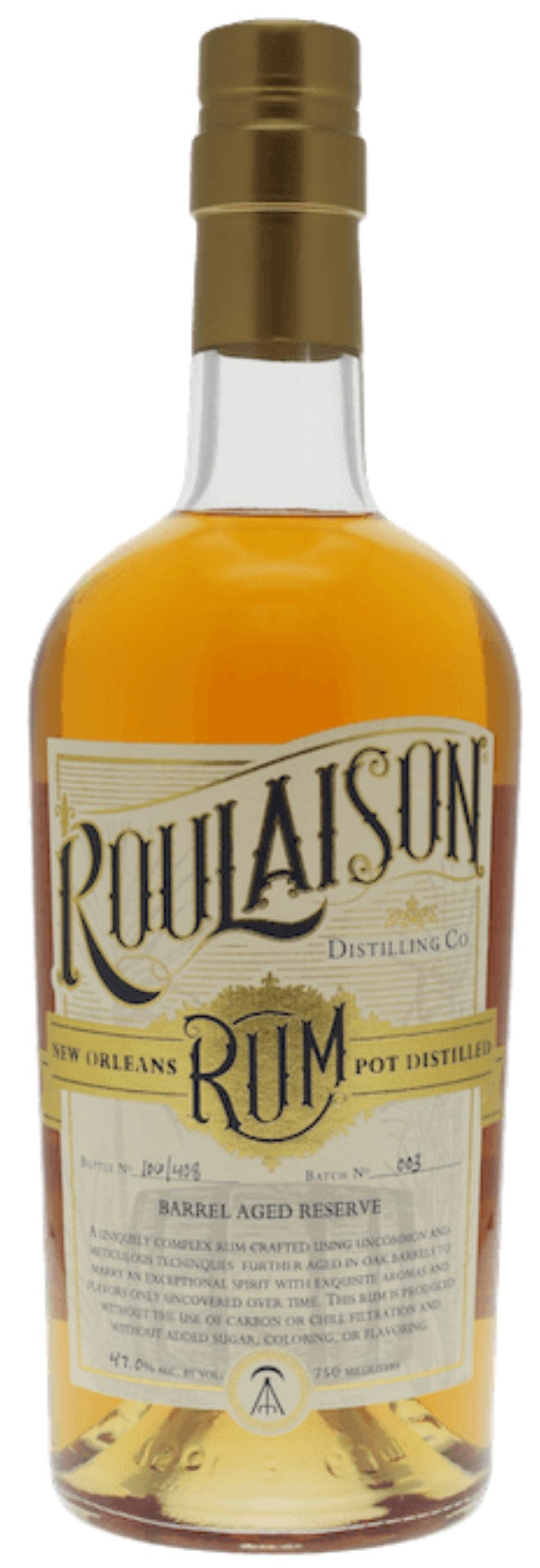 Roulaison Barrel Aged Reserve Rum
