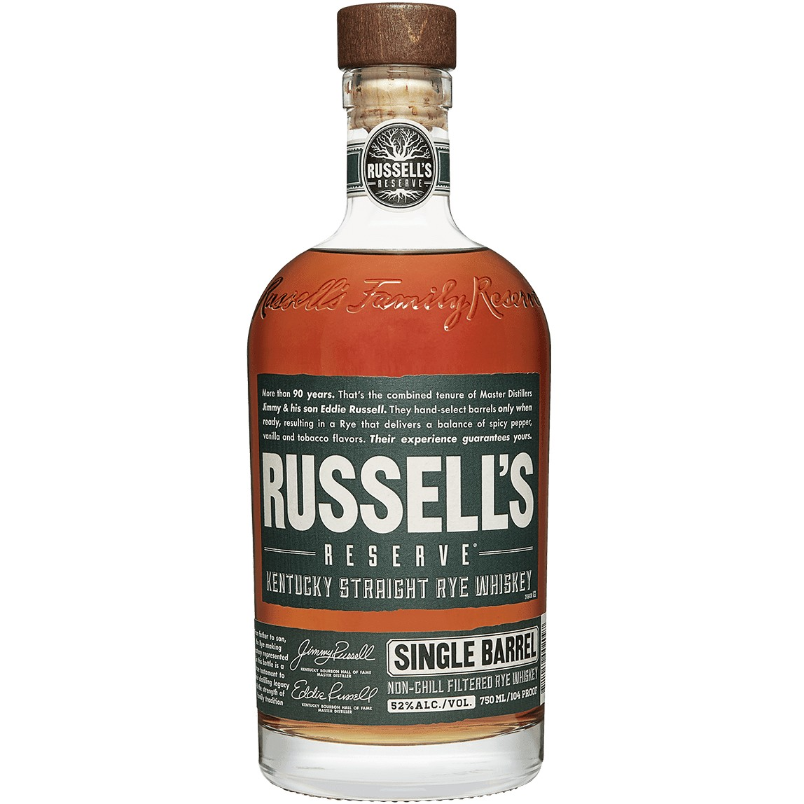 Russell's Reserve Rye Russell's Reserve Single Barrel Rye