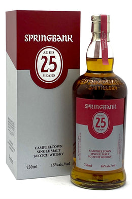 Springbank 25 Year Old Single Malt Scotch Whisky