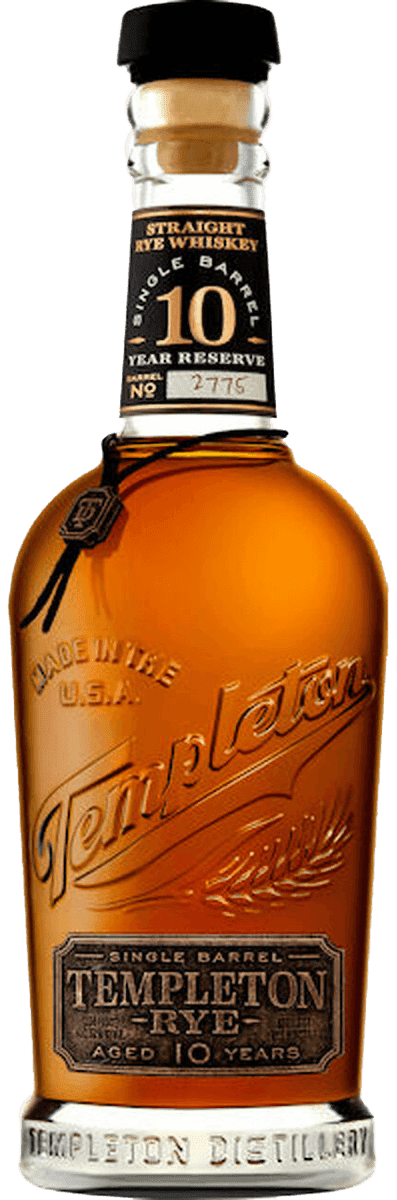 Templeton 10 Year Old Rye Whiskey