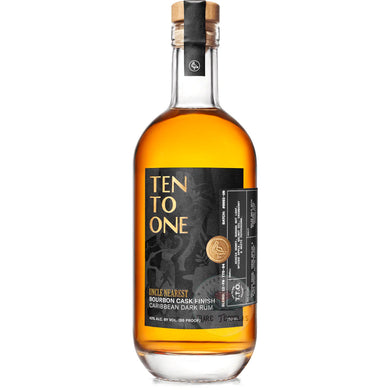 Ten To One Uncle Nearest Bourbon Cask Finish Caribbean Dark Rum