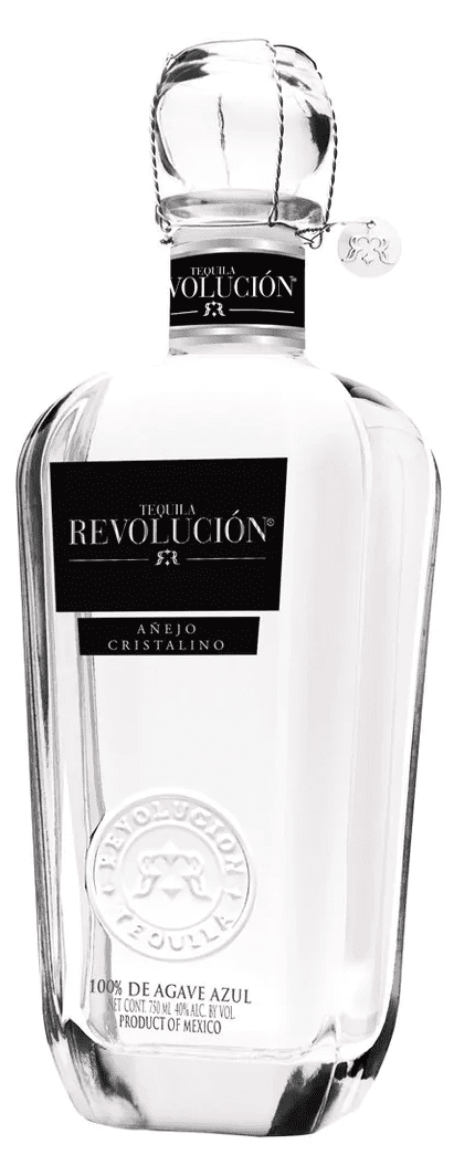 Tequila Revolución Añejo Cristalino