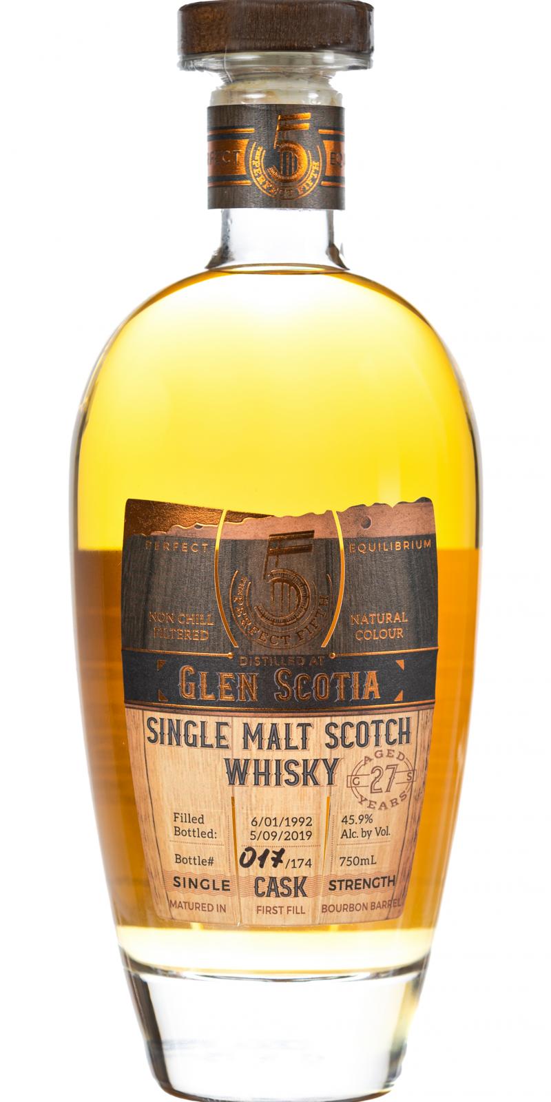 The Perfect Fifth Glen Scotia 27 Year Old Single Malt