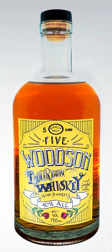 Woodson Bourbon Whiskey: Batch 5- Maize Label