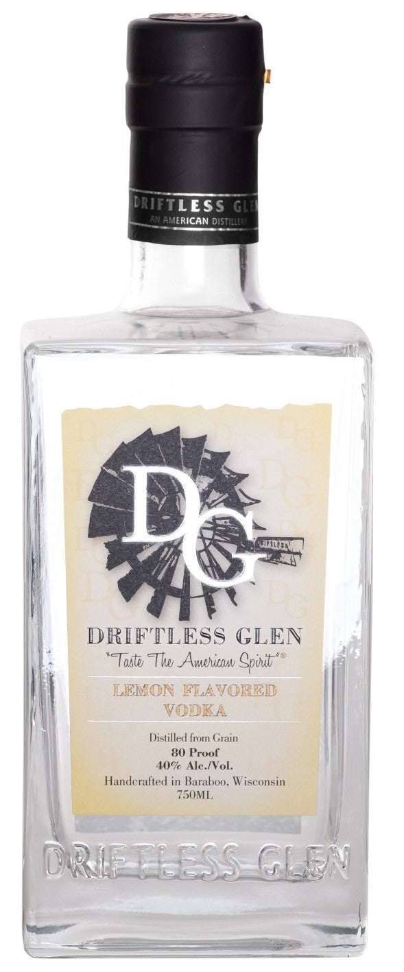 Driftless Glen Distillery Lemon Vodka