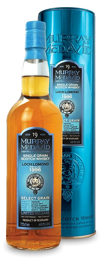 Murray McDavid Select Grain Loch Lomond 19 Year Old Single Grain Scotch Whisky